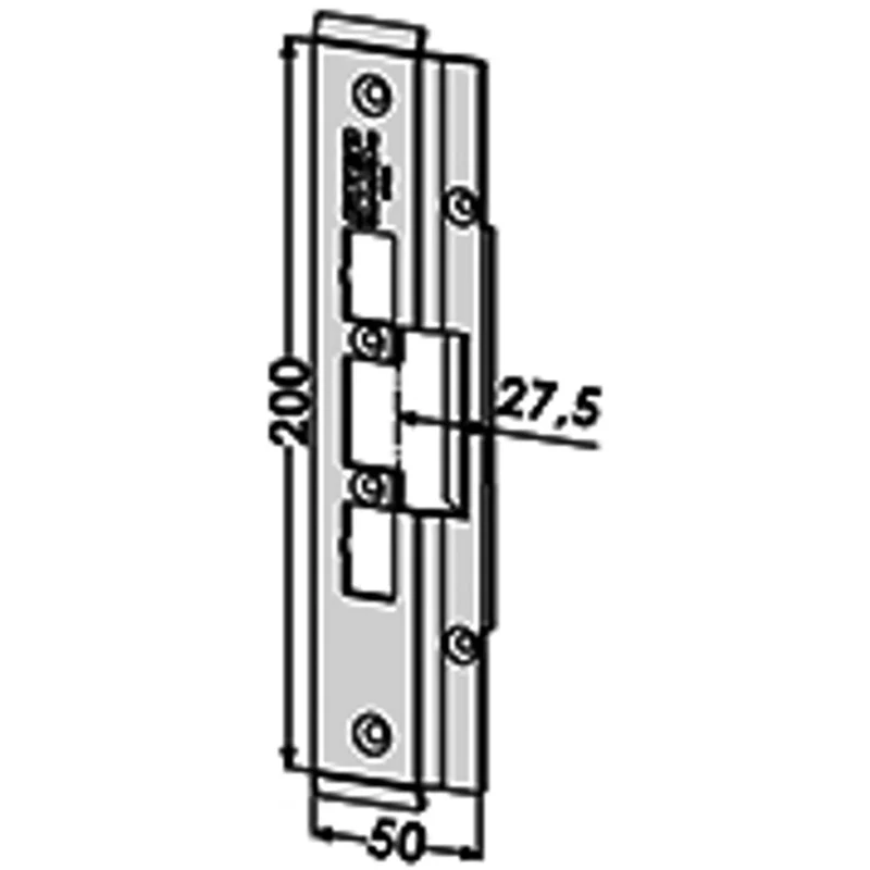 Monteringsstolpe ST4086