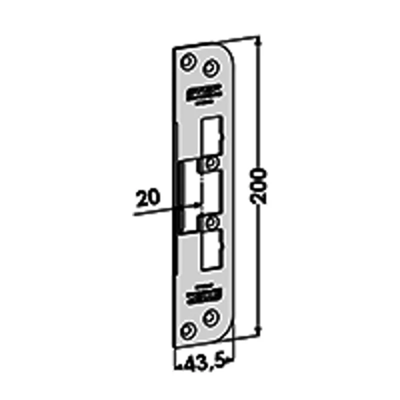 Monteringsstolpe ST4009-20