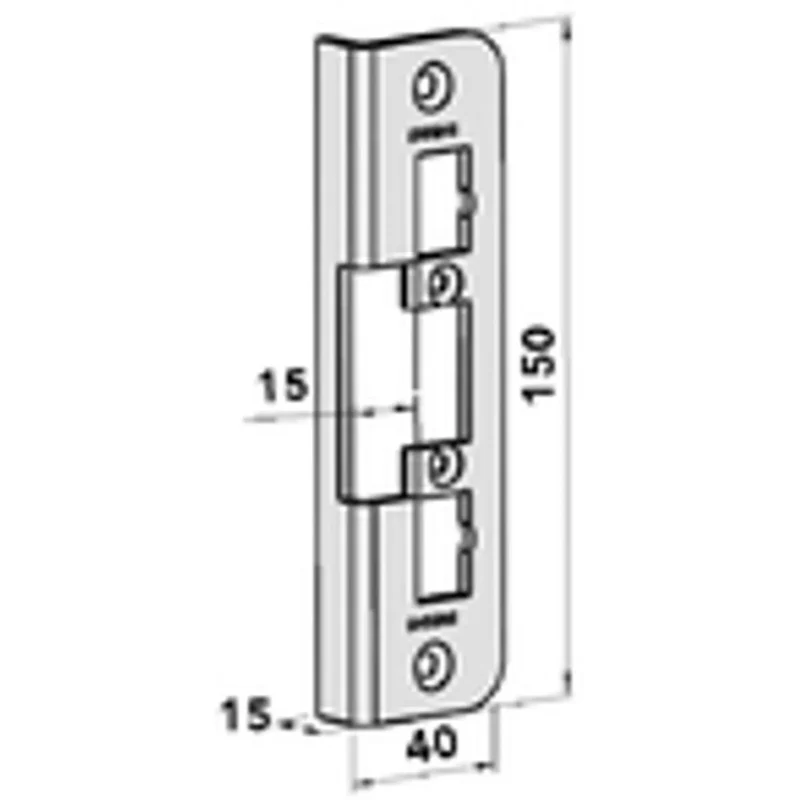 Monteringsstolpe ST4012-15