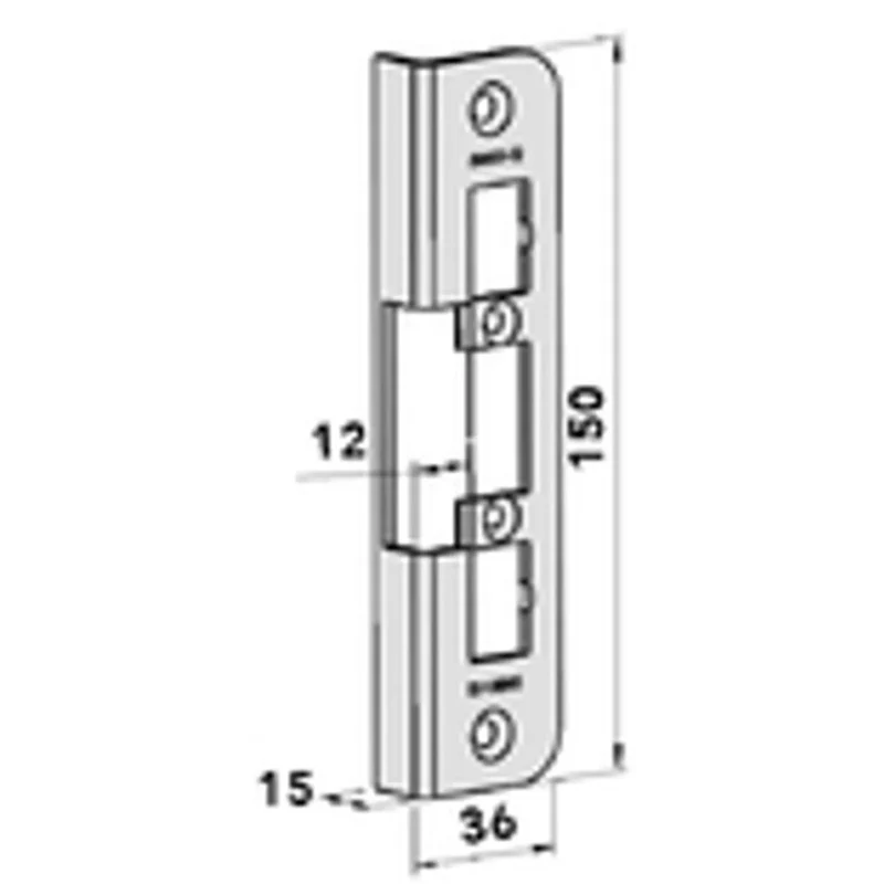 Monteringsstolpe ST4011-12