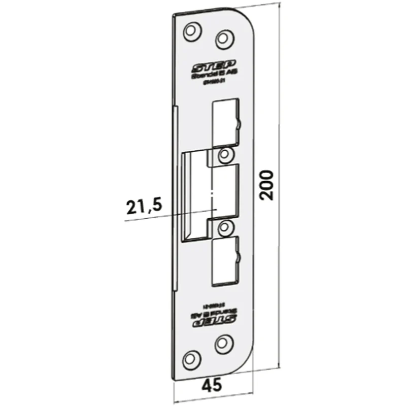 Monteringsstolpe ST4009-21