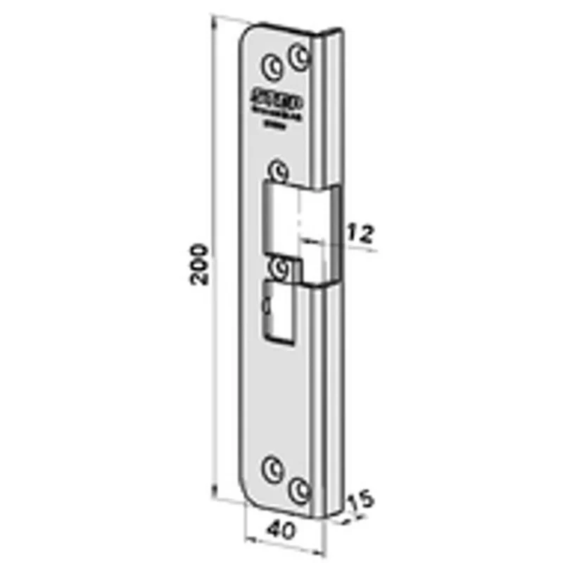 Monteringsstolpe ST4006-V