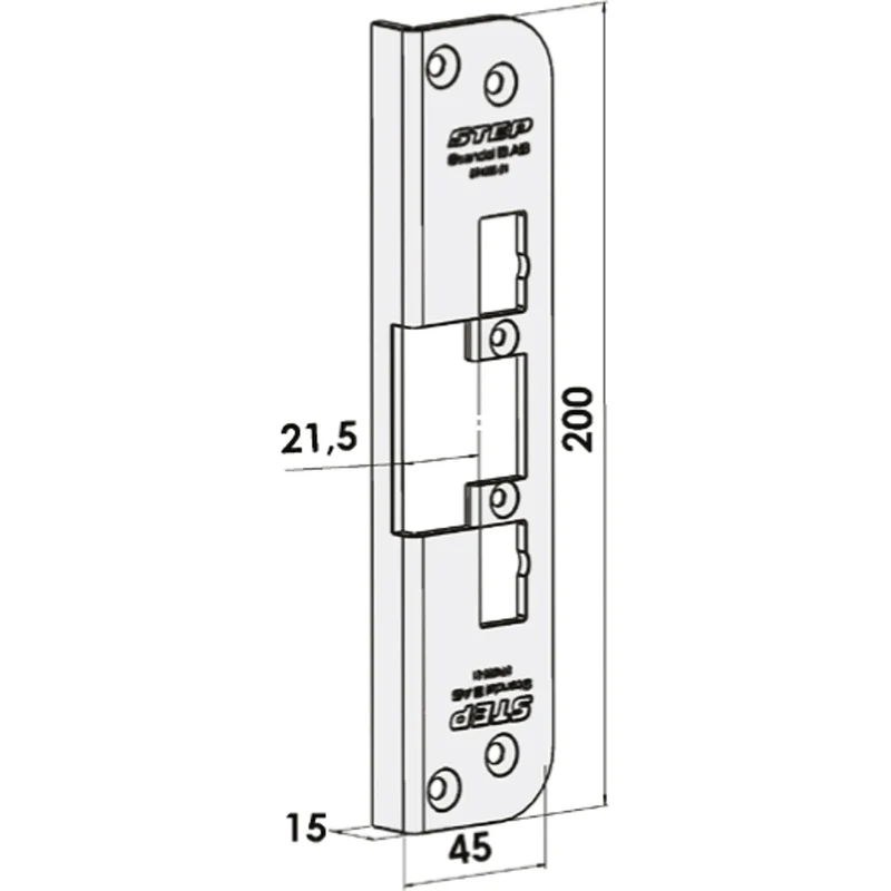 Monteringsstolpe ST4005-20