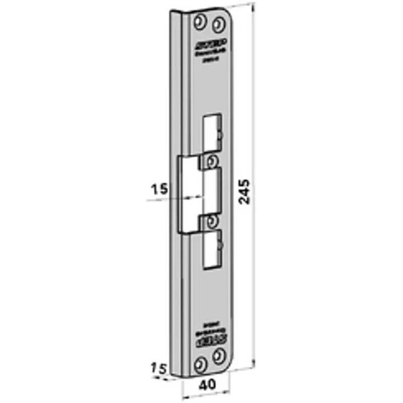 Monteringsstolpe ST4003-15