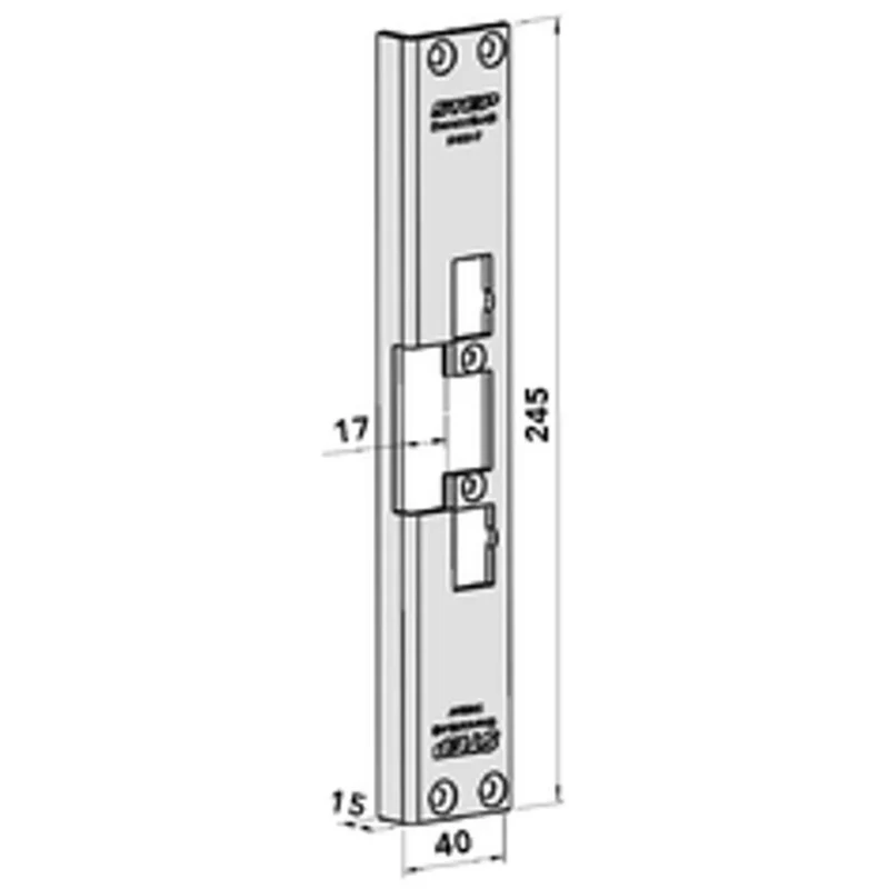 Monteringsstolpe ST4002-17