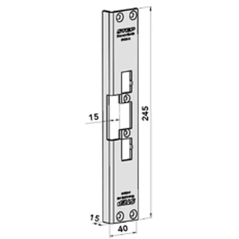 Monteringsstolpe ST4002-15