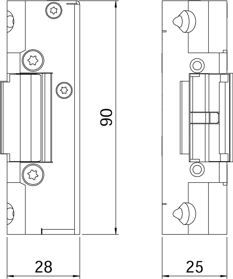 Elslutbleck Step 40/24-v omvänd