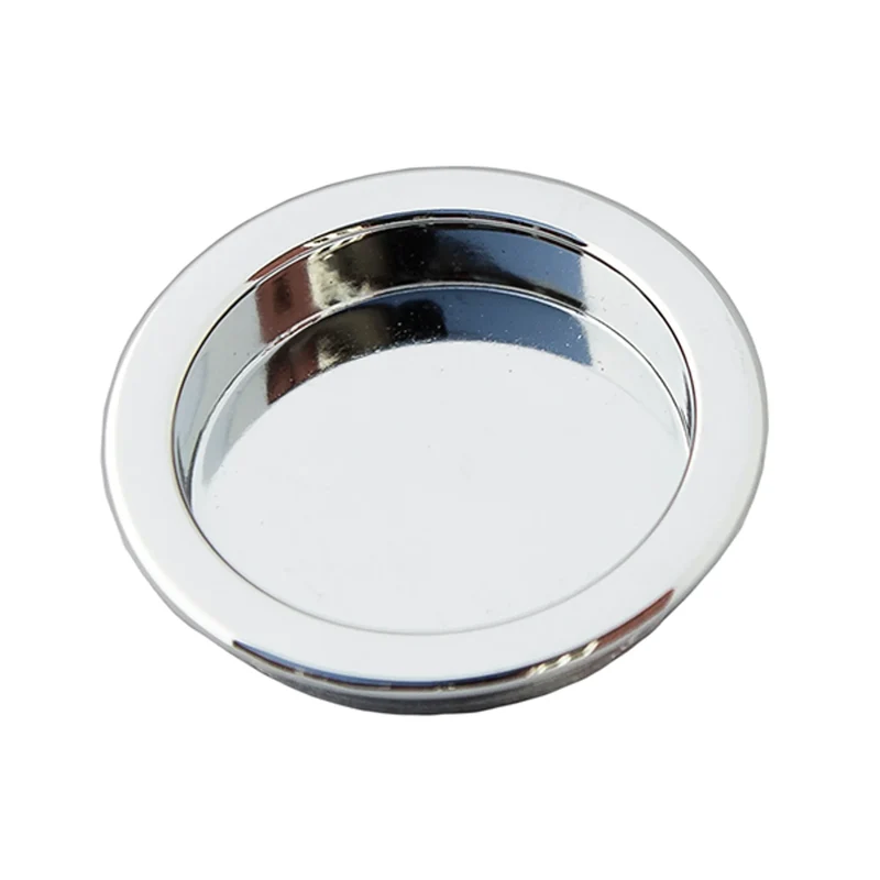 Skjutdörrshandtag 40mm krom