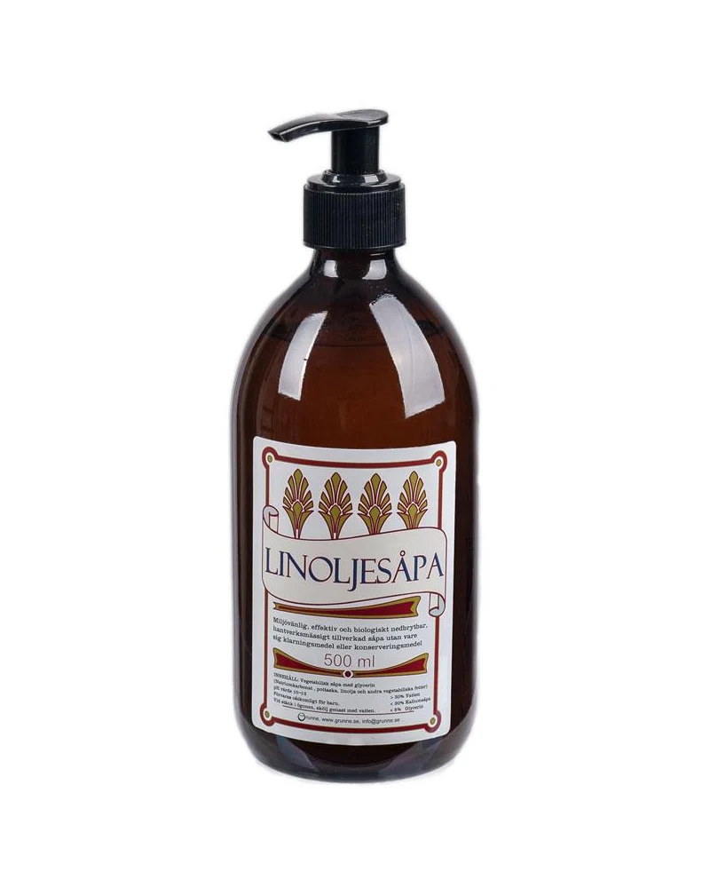 Linoljesåpa - Mandeldoft 0.5 L