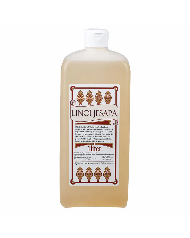 Linoljesåpa - Mandeldoft 1 L