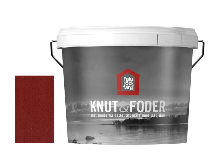 Falu Rödfärg - Knut & Foder Röd 3 L