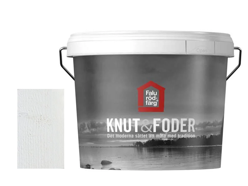 Falu Rödfärg - Knut & Foder Bruten Vit 3 L