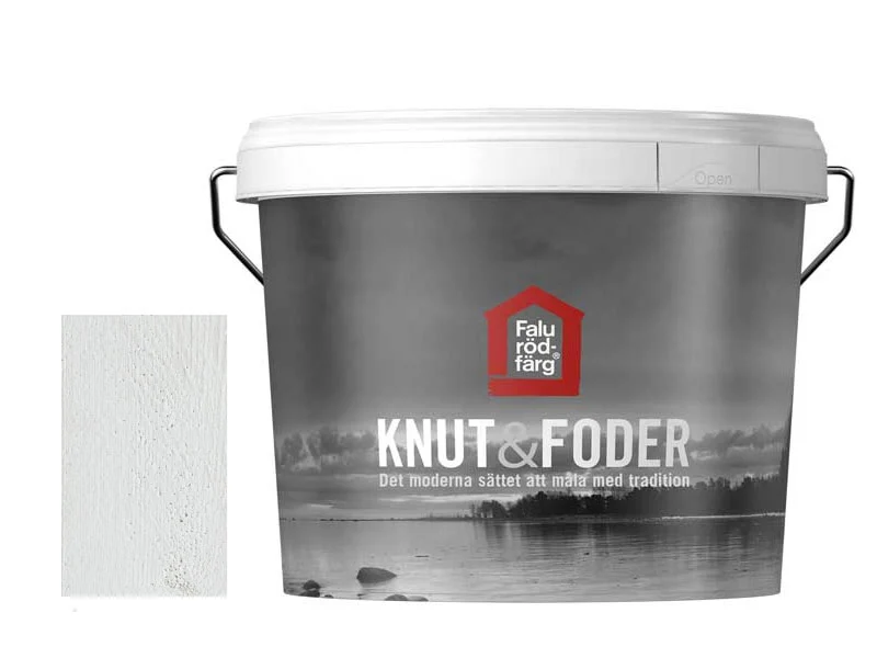 Falu Rödfärg - Knut & Foder Vit 3 L