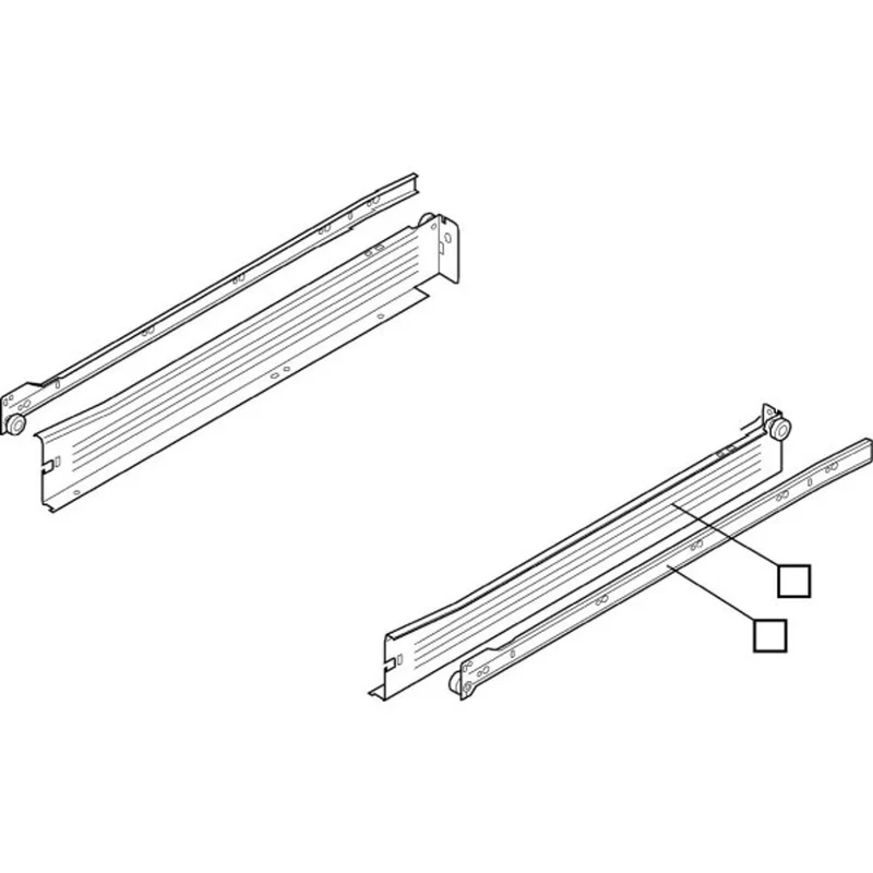 Metabox 320N500 54 mm Blum