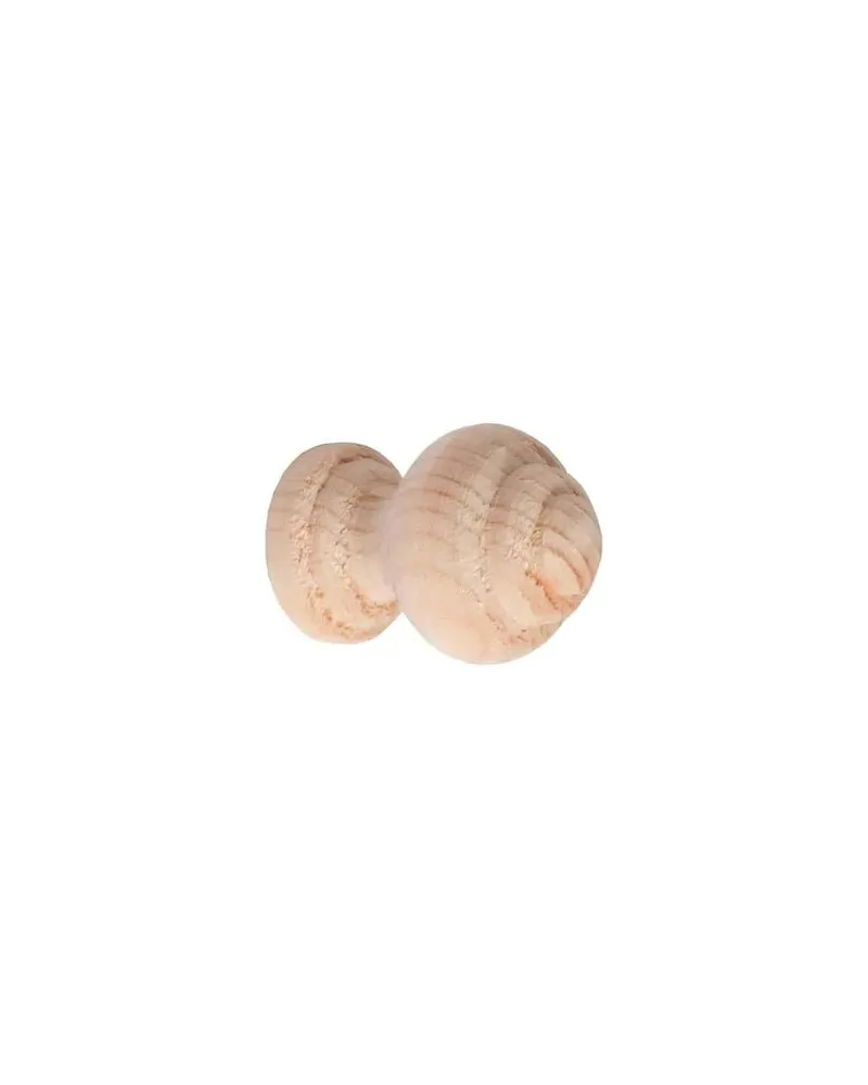 Träknopp - Svarvad Liten 20 mm