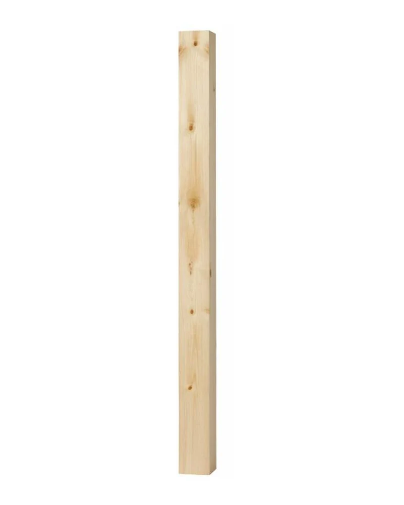 Stolpe - Rak pelare 85 x 85 x 1180 mm furu