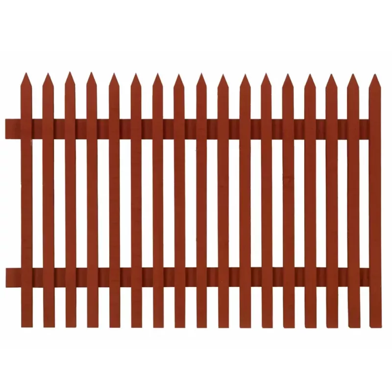 Falu Rödfärg Staket Tradition - Färdigmålad sektion gran 1750 x 1180 mm