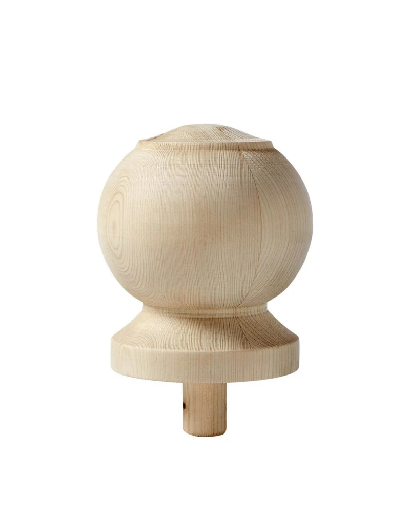Ändknopp till stolpe - Petite 140 x 110 mm
