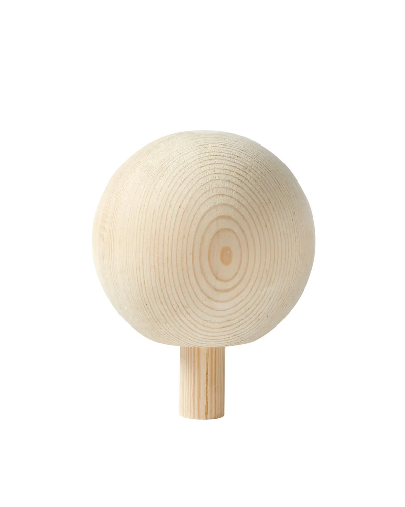 Ändknopp till stolpe - 90 x 100 mm