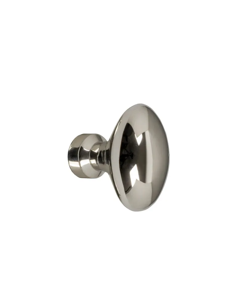 Knopp - Oval nickel 30 mm