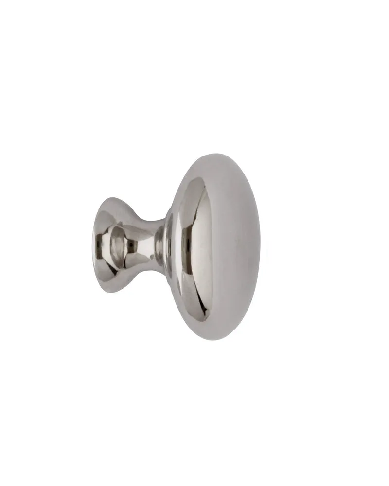 Knopp - Ålsten nickel rund 30 mm