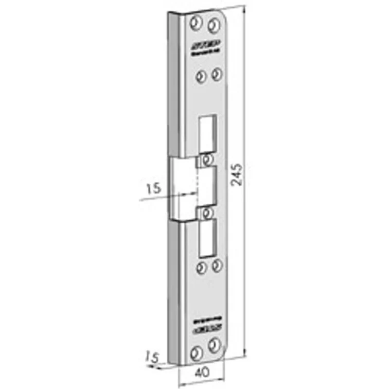 Monteringsstolpe ST6515