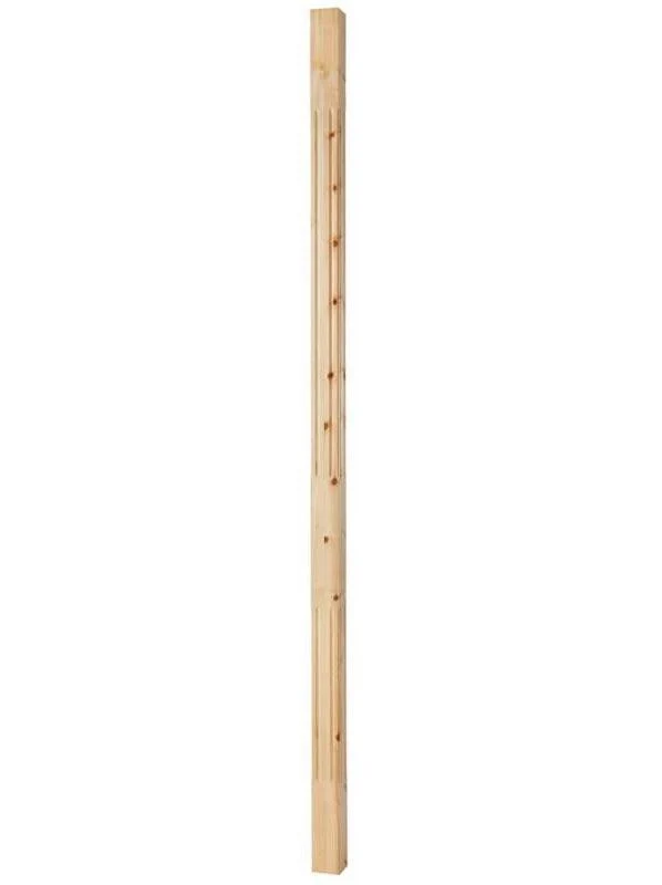 Spårad pelare - Furu 2500 x 85 mm