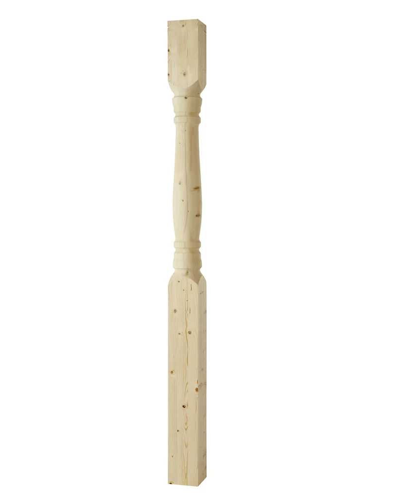 Svarvad pelare - Stolpe gran 2500 x 170 mm