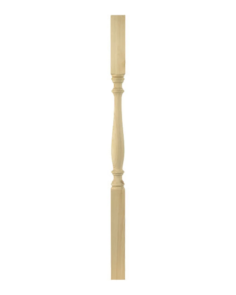 Svarvad stolpe - Furu 1180 x 65 mm