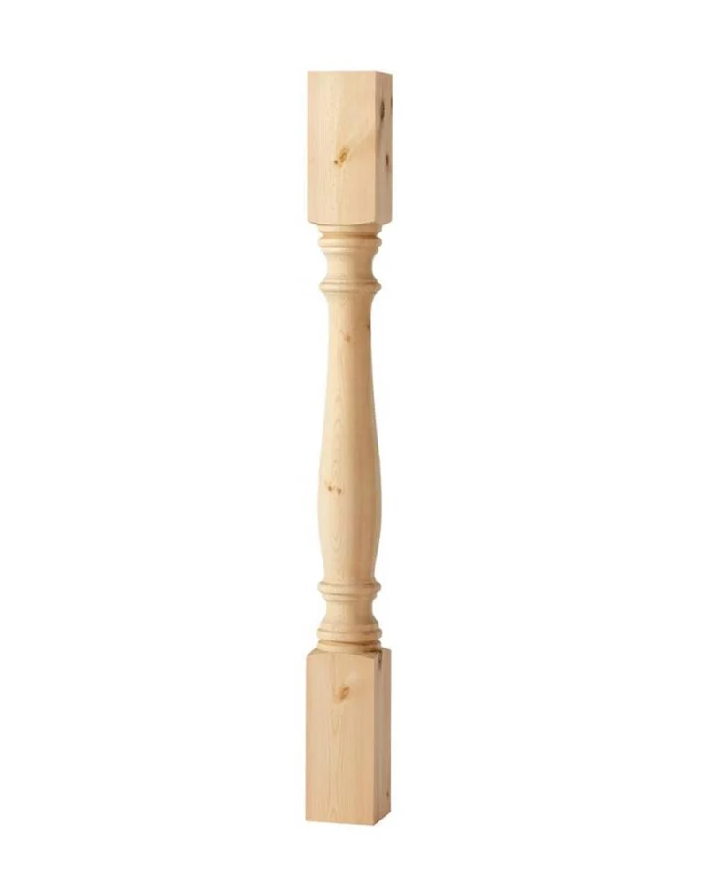 Svarvad stolpe - Furu 900 x 85 mm