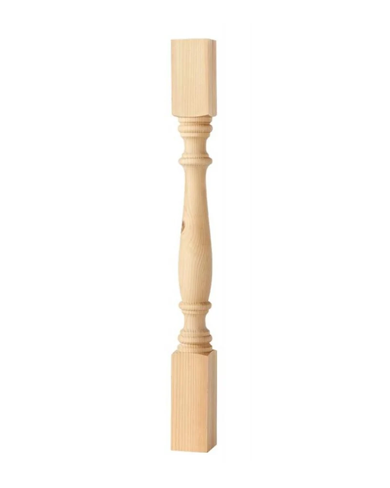 Svarvad stolpe - Furu 700 x 65 mm