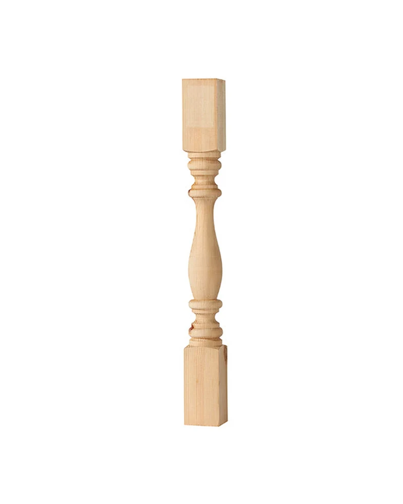 Svarvad stolpe - Furu 500 x 53 mm