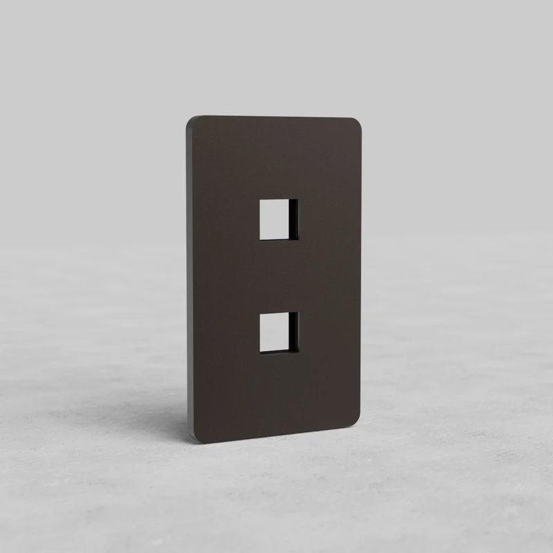 Grove 1G 2x Keystone Plate - Bronze