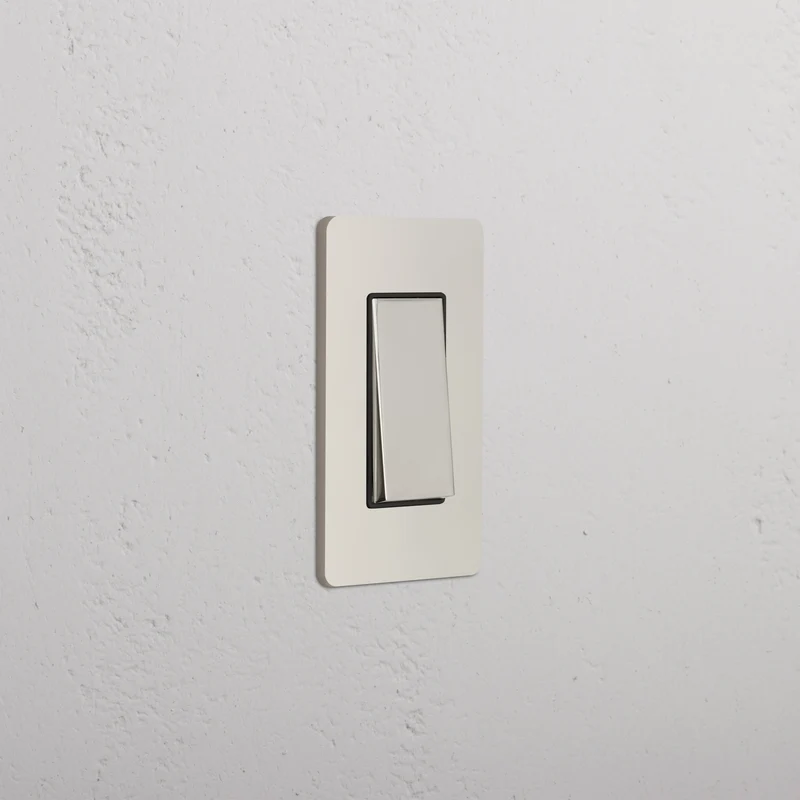 Grove 1G Rocker Switch - Polished Nickel Black