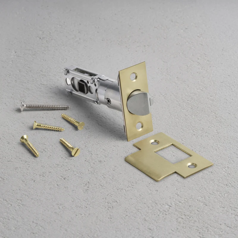 Passage Tubular Latch - Antique Brass