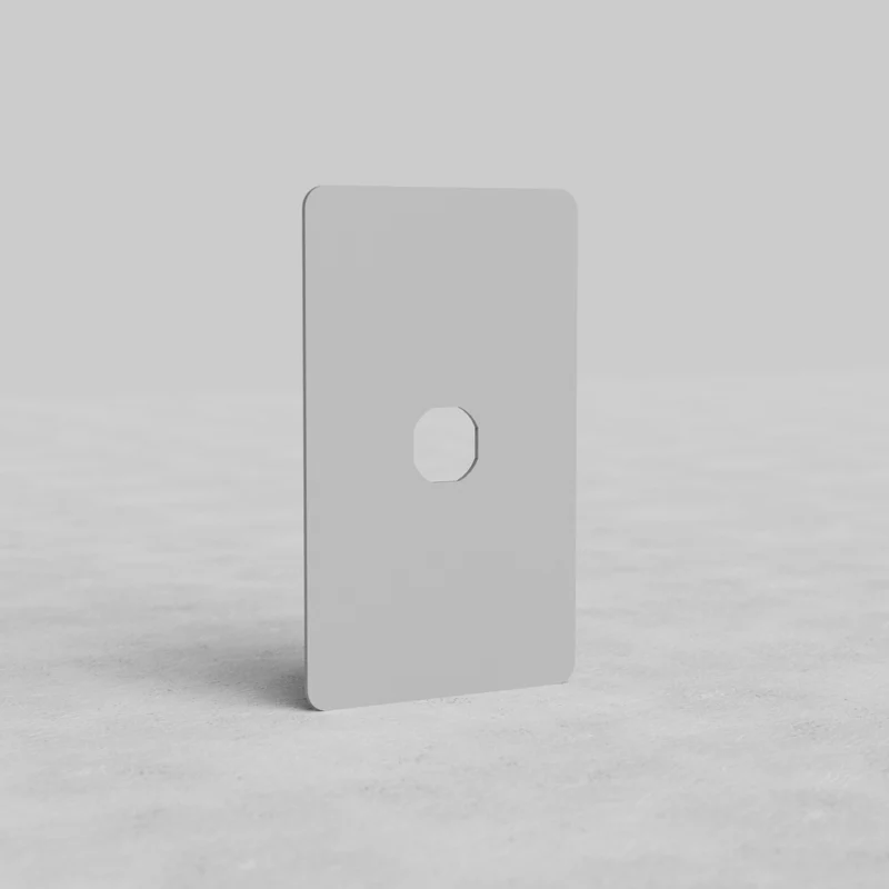 Kew 1G Switch Plate - Paintable