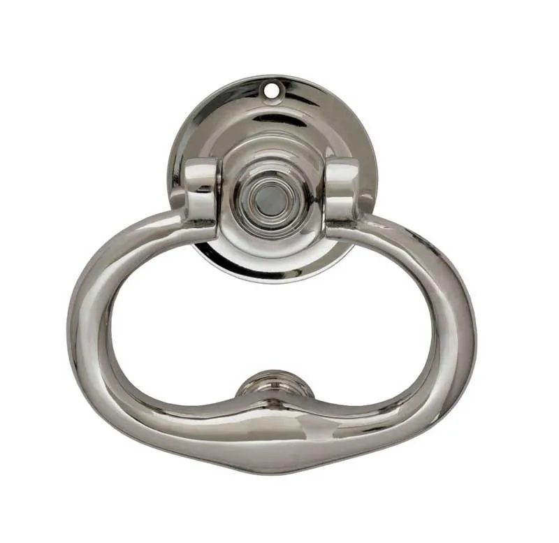 Portkläpp - Rund nickel
