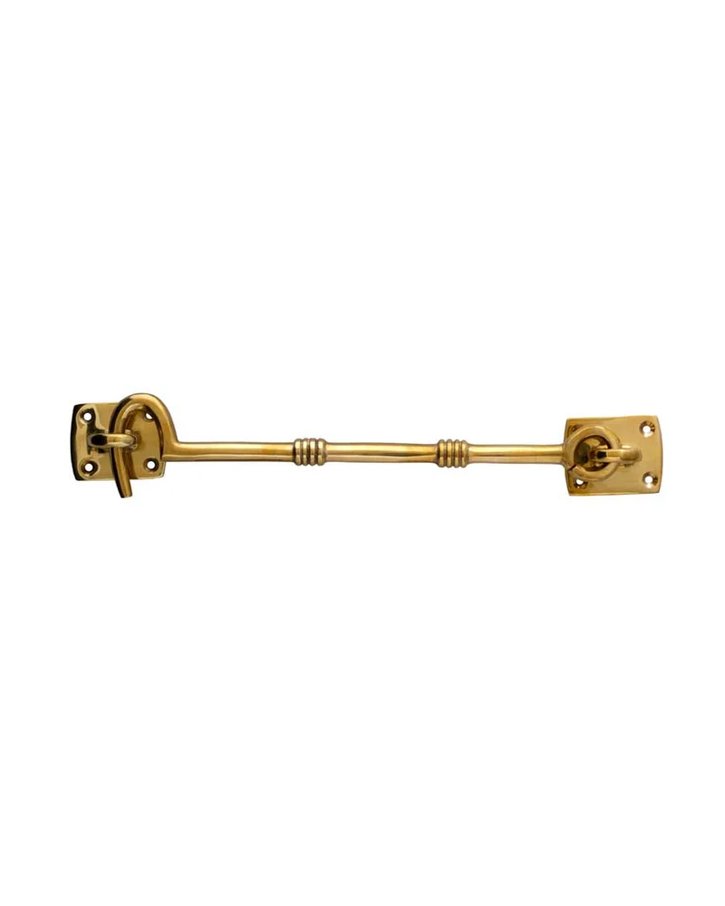 Lång hasp mässing - Kasthake 250 mm