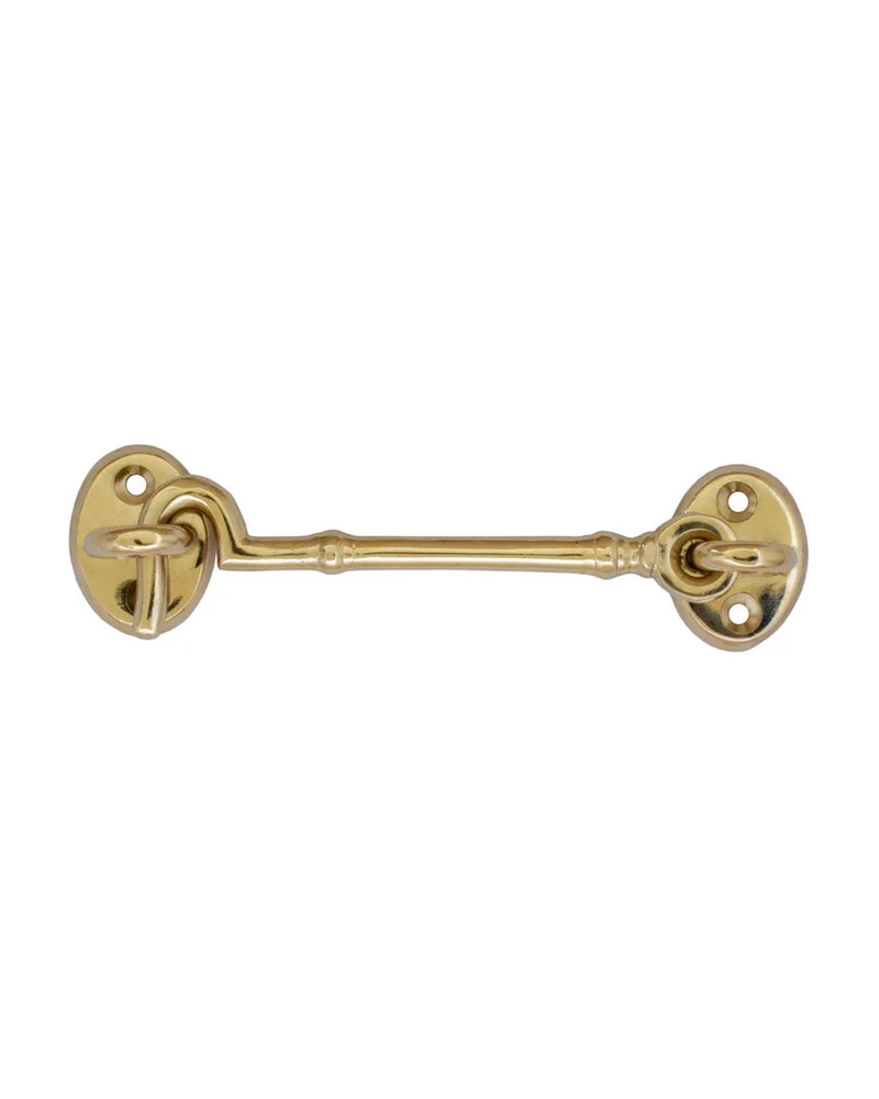 Hasp mässing - Kasthake Sekelskifte 105 mm