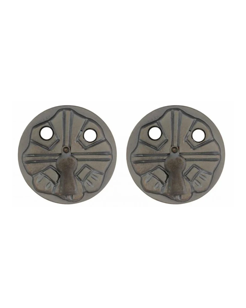 Nyckelskylt - Nationalromantik 57 mm antik