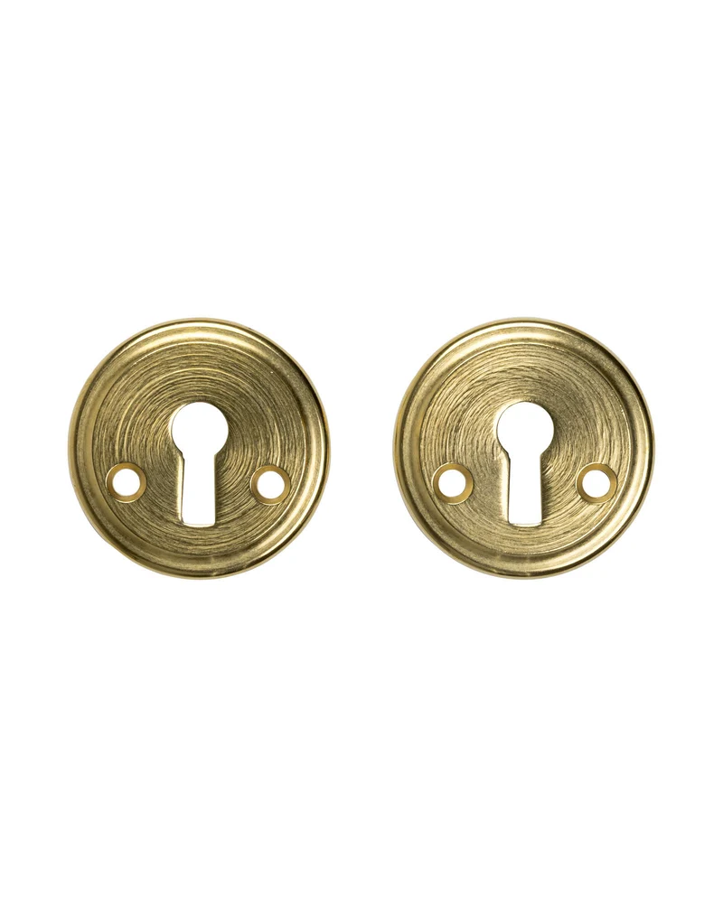 Nyckelskylt - Låsbolaget 7 mässing 48 mm