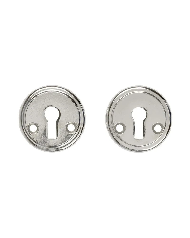 Nyckelskylt - Låsbolaget 7 nickel 48 mm