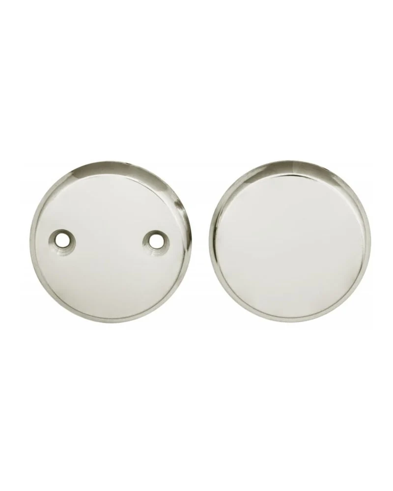 Täckskylt nickel 55 mm - För dörrhål