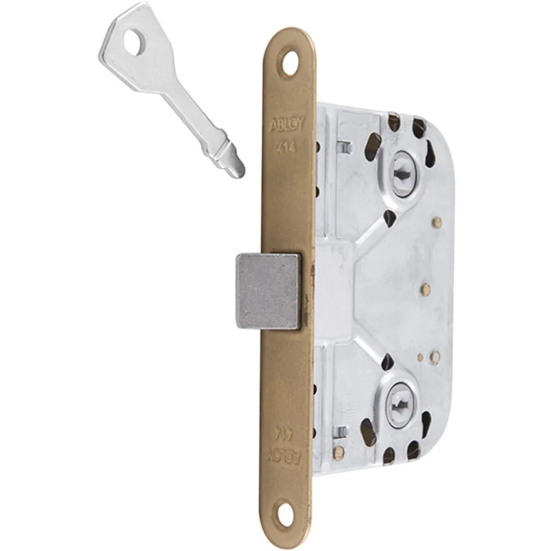 Låshus 414 gul Abloy med nyckel