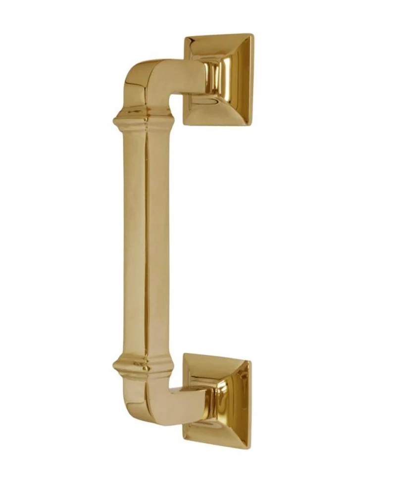 Draghandtag - Art deco mässing