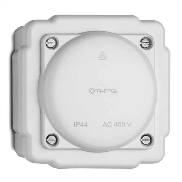 Kopplingsdosa IP44 vit bakelit - THPG