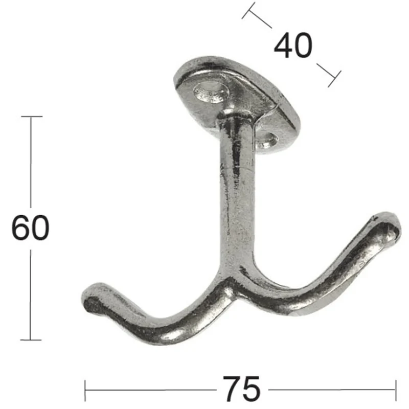 Klädkrok 140 alum