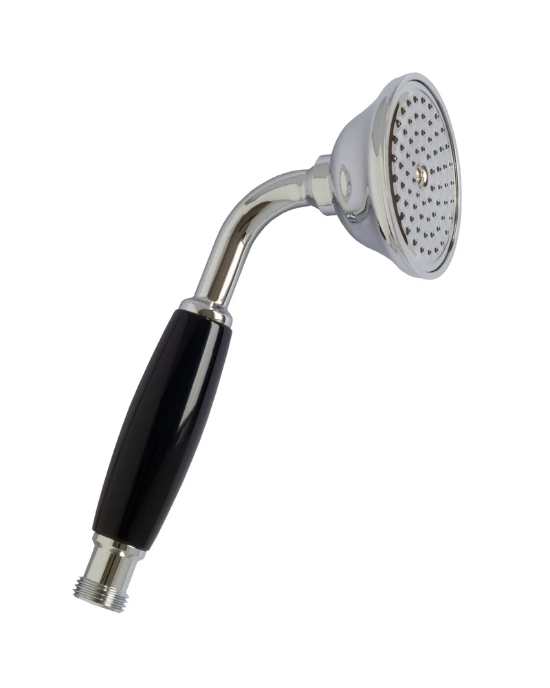 Duschhandtag - Handdusch Kensington svart/krom stor