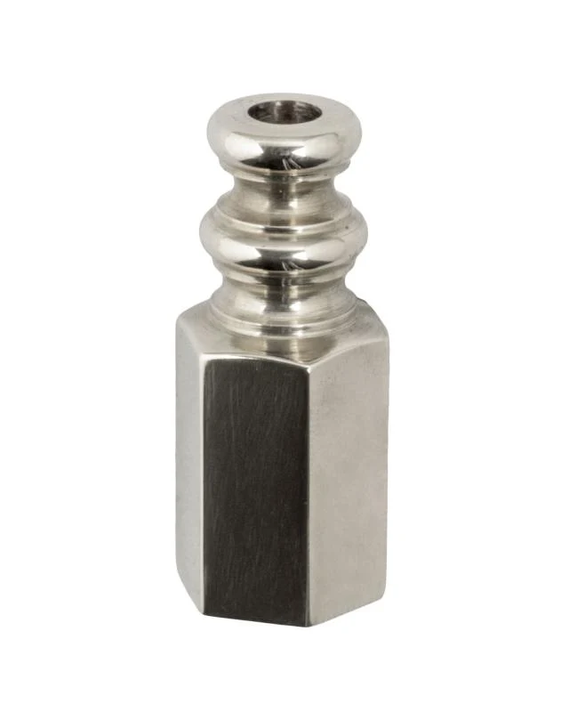 Spjälltofs - kakelugnstofs II nickel