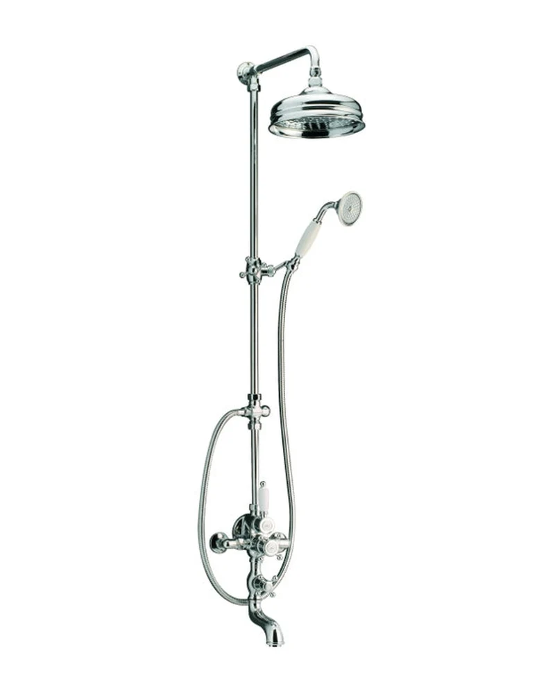Duschset - Victorian, karpip, taksil & termostat
